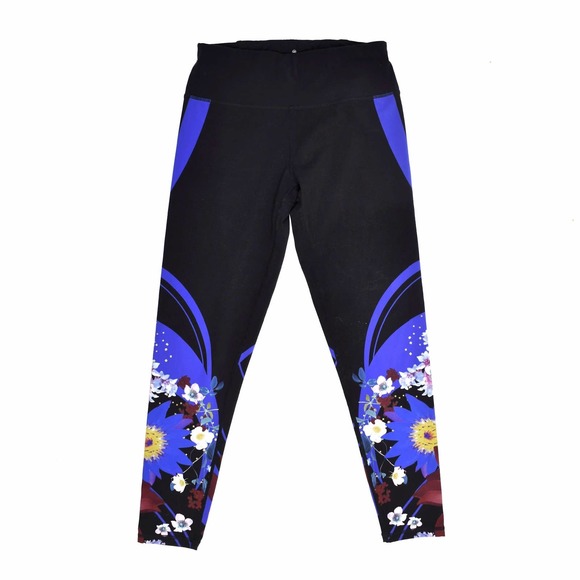 Sweaty Betty Floral Print LE Ankle Power Leggings Size XS - Picture 1 of 6